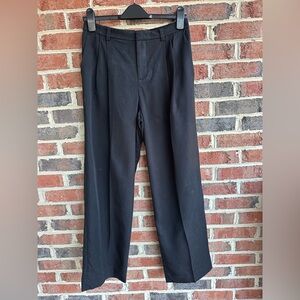 Vince Black Pleated Trouser.  Size 2